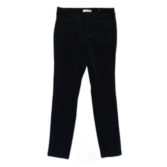 LOFT Velvet Modern Skinny Cigarette Pants Straight Leg Trousers 2 26 xs Small - Picture 1 of 9